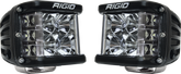 Rigid Industries D-SS - Flood - Set of 2 - Black Housing