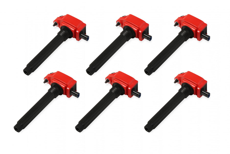 MSD Ignition Coil Blaster Chrysler V6 Red 6-Pack 2011-2021 Chrysler V6 3.6L MSD Ignition