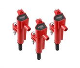 MSD Ignition Coil Blaster Chrysler 3.7L Red 3-Pack 2009-2013 Dodge/Jeep/Ram 3.7L V6 MSD Ignition