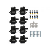 MSD Ignition Coil Pro Power Series GM LS1/Ls6 Engines Black 8-Pack 1997-2004 GM Cars W/Vin G/S 1998-2006 GM Trucks W/Vin E/D (8Th Digit) Additional 2-Pin Connector MSD Ignition