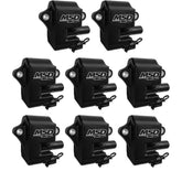 MSD Ignition Coil Pro Power Series GM LS1/Ls6 Engines Black 8-Pack 1997-2004 GM Cars W/Vin G/S 1998-2006 GM Trucks W/Vin E/D (8Th Digit) Additional 2-Pin Connector MSD Ignition