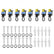 MSD Ignition Coil Pro Power Series GM LS1/Ls6 Engines Red 8-Pack 1997-2004 GM Cars W/Vin G/S 1998-2006 GM Trucks W/Vin E/D (8Th Digit) Additional 2-Pin Connector MSD Ignition