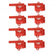 MSD Ignition Coil Pro Power Series GM LS Truck Style Red 8-Pack 1999-2007 GM Trucks 4.8/5.3/6.0L 2003-2007 Hummer 6.0L Vin Z/N/T/V/U/B/P (8Th Digit) MSD Ignition