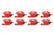 MSD Ignition Coil Pro Power Series GM LS2/Ls7 Engines Red 8-Pack 2005-2013 GM Cars 5.3/6.0/7.0/8.1L W/Vin M And C 2005-2013 GM Trucks 5.3/6.0L W/ Vin G/T/U/H (8Th Digit) MSD Ignition