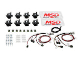 MSD Ignition Coil Smart Big Wire Kit Black Universal Use With Holley Or MSD EFI Systems MSD Ignition