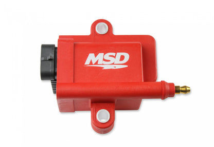 MSD Ignition Coil Smart Red Universal Use With Holley Or MSD EFI Systems MSD Ignition