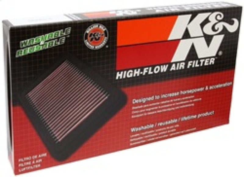 K&N 88-08 Nissan 1.8L / 87-05 Nissan/Infiniti 3.0L / 00-09 3.5LDrop In Air Filter