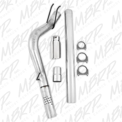 MBRP 2008-2010 Ford F250/350/450 6.4 L Filter Back Single Side | S6242AL