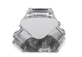 Sheet Metal Fabricated Intake Manifold Big Block Chevy Fabricated Intake Manifold Bbc Single Plane 1 X 4150 Silver With Logo Sniper EFI