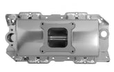Sheet Metal Fabricated Intake Manifold Big Block Chevy Fabricated Intake Manifold Bbc Single Plane 1 X 4150 Silver With Logo Sniper EFI