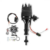 MSD Black Ford 351C 460 Ready-To-Run Distributor Black Ready-To-Run Distributor Stealthy Good Looks To Your Chevy, Ford Or Chrysler A Snap MSD Ignition