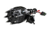 MSD Black Distributor, Ford, 351C-460, Ready-To-Run, Steel Gear MSD'S Black Distributor With Small Diameter Cap And Ready To Run W/Vacuum Advance And Steel Gear, No Ignition Box Needed MSD Ignition