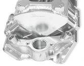 Sheet Metal Fabricated Intake Manifold Big Block Chevy Fabricated Intake Manifold Bbc Single Plane 2 X 4150 Silver With Logo Sniper EFI