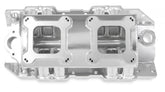 Sheet Metal Fabricated Intake Manifold Big Block Chevy Fabricated Intake Manifold Bbc Single Plane 2 X 4150 Silver With Logo Sniper EFI