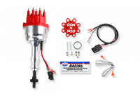 MSD Ready-To-Run Marine Distributor Ford 351C-460, Steel Gear MSD'S Marine Pro-Billet Distributor With Small Diameter Red Cap And Ready To Run W/Steel Gear, No Ignition Box Needed MSD Ignition
