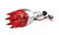 MSD Ready-To-Run Marine Distributor Ford 351C-460, Steel Gear MSD'S Marine Pro-Billet Distributor With Small Diameter Red Cap And Ready To Run W/Steel Gear, No Ignition Box Needed MSD Ignition