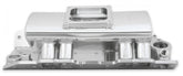 Sheet Metal Fabricated Intake Manifold Big Block Chevy Fabricated Intake Manifold Bbc Single Plane 1 X 4500 Silver With Logo Sniper EFI