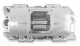 Sheet Metal Fabricated Intake Manifold Big Block Chevy Fabricated Intake Manifold Bbc Single Plane 1 X 4500 Silver With Logo Sniper EFI
