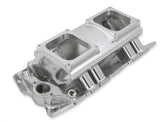 Sheet Metal Fabricated Intake Manifold Big Block Chevy Fabricated Intake Manifold Bbc Single Plane 2 X 4500 Silver With Logo Sniper EFI