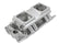 Sheet Metal Fabricated Intake Manifold Big Block Chevy Fabricated Intake Manifold Bbc Single Plane 2 X 4500 Silver With Logo Sniper EFI