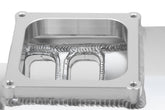 Sheet Metal Fabricated Intake Manifold Big Block Chevy Fabricated Intake Manifold Bbc Single Plane 2 X 4500 Silver With Logo Sniper EFI