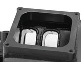 Sheet Metal Fabricated Intake Manifold Big Block Chevy Fabricated Intake Manifold Bbc Single Plane 2 X 4500 Black With Logo Sniper EFI
