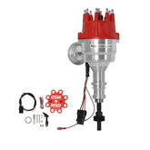 Ford 289/302 Ready-To-Run Distributor, Steel Gear Ready-To-Run Distributors Include A Built-In Ignition Module. No MSD Ignition Control Required. Includes A Steel Gear And A Rev Limiter MSD Ignition