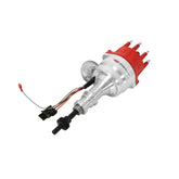 Ford 289/302 Ready-To-Run Distributor, Steel Gear Ready-To-Run Distributors Include A Built-In Ignition Module. No MSD Ignition Control Required. Includes A Steel Gear And A Rev Limiter MSD Ignition