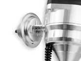 Distributor, Ford 289/302, Ready-To-Run, Black Cap, Steel Gear MSD'S Pro-Billet Distributor With Small Diameter Black Cap And Ready To Run W/Vacuum Advance And Steel Gear, No Ignition Box Needed MSD Ignition