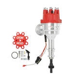 Ford 351W Ready-To-Run Pro-Billet Distributor Ready-To-Run Distributors Include A Built-In Ignition Module. No MSD Ignition Control Required. Includes An Iron Gear And A Rev Limiter MSD Ignition