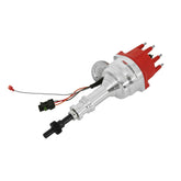 Ford 351W Ready-To-Run Pro-Billet Distributor Steel Gear Ready-To-Run Distributors Include A Built-In Ignition Module. No MSD Ignition Control Required. Includes An Steel Gear And A Rev Limiter MSD Ignition