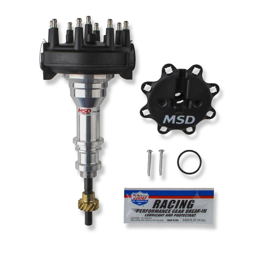 Ford 289 / 302 Crank Trigger Distributor Distributor Designed For Race Applications Using MSD Crank Trigger Systems MSD Ignition
