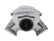 Fabricated Race Series Intake Manifold GM Ls3/L92 90Mm Silver Hi-Ram Sheet Metal Fabricated Intake Manifold Race Series W/ Removable Top, Throttle Body Spacer & Fuel Rail Kit W/ Logo Silver Sniper EFI