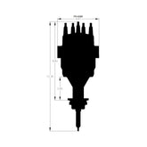 Chrysler 383-400 Ready-To-Run Distributor Fits 383, 400 Chryslers. Ready-To-Run Distributors Include A Built-In Ignition Module. No MSD Ignition Control Required. Includes A Built-In Rev Limiter MSD Ignition
