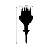 Chrysler 392 Ready-To-Run Distributor Fits Early Hemi 392. Ready-To-Run Distributor Includes A Built-In Ignition Module. No MSD Ignition Control Required. Includes A Built-In Rev Limiter MSD Ignition