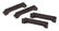 Prothane 68-87 GM Big Block Radiator Isolators - Black