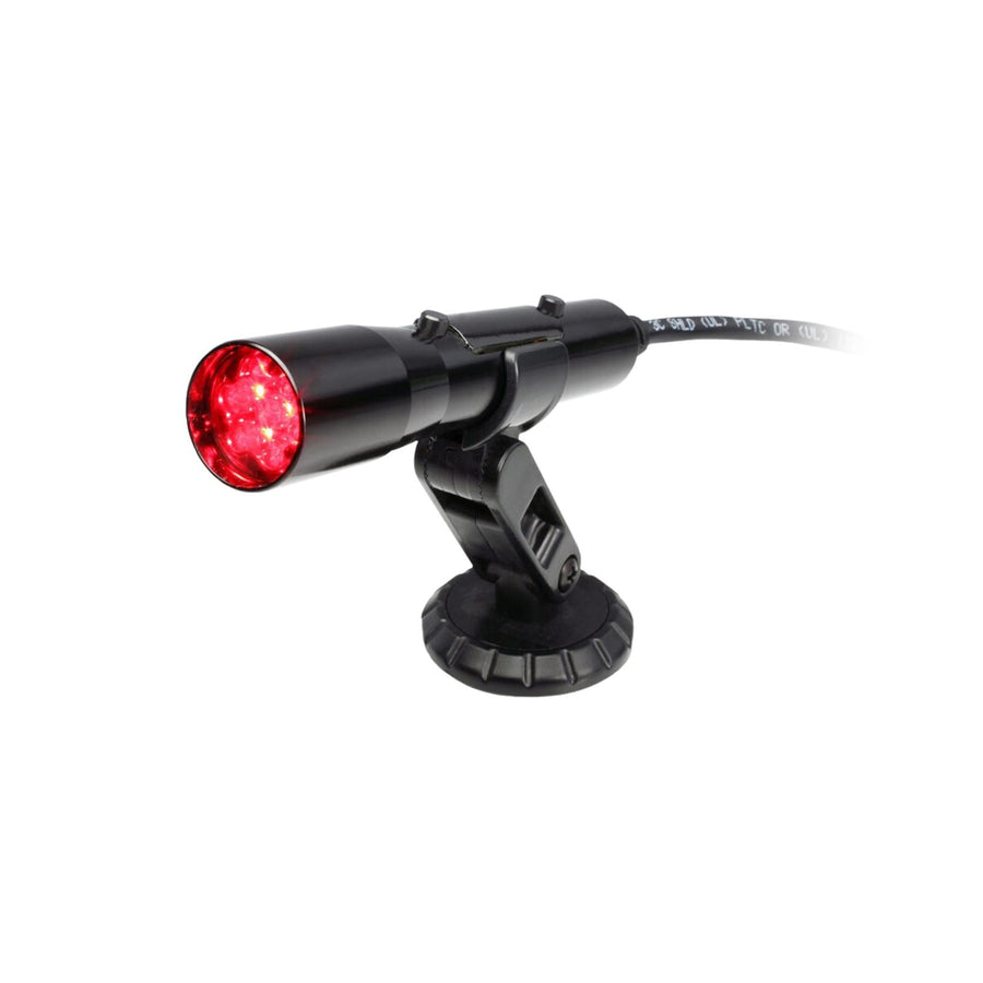 Standalone Shift Light Black Tube, Red LED Direct Wire Connection Sniper EFI