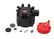 Black Extreme Output Hei Cap/Rotor Kit Black Distributor Cap / Cap And Rotor Kit MSD Ignition