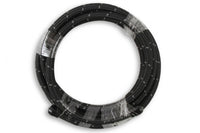 Black Nylon Braided Hose 6 AN 6 Feet Black Nylon Braided AN Hose Mr Gasket