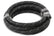 Black Nylon Braided Hose 8 AN 10 Feet Black Nylon Braided AN Hose Mr Gasket