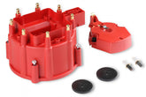 MSD Distributor Cap And Rotor GM Hei Red GM Hei Replacement Cap And Rotor MSD Ignition