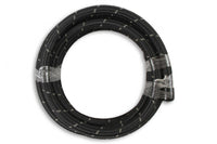 Black Nylon Braided Hose 8 AN 20 Feet Black Nylon Braided AN Hose Mr Gasket
