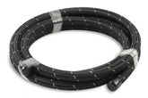 Black Nylon Braided Hose 10 AN 20 Feet Black Nylon Braided AN Hose Mr Gasket