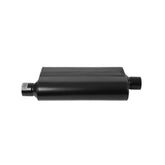 50 Series Delta Flow Chambered Muffler 50 Delta Flow Stainless Steel 2.50 Offset In 2.50 Center Out Moderate Sound Flowmaster
