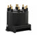 Black Distributor Cap, GM Hei, Late Model, Ext Coil Black Distributor Cap / Cap And Rotor Kit MSD Ignition