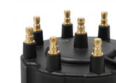 Black Distributor Cap, GM Hei, Late Model, Ext Coil Black Distributor Cap / Cap And Rotor Kit MSD Ignition