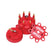 MSD Red Cap/Rotor Kit Kit Contains Small Diameter MSD Cap, Pn 8431 And Race Rotor, Pn 8467 MSD Ignition