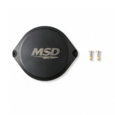 Cop Blank Cap For MSD Dual Sync Distributors, Black Blank Cap For MSD Pro-Billet Hall Effect Dual Sync Distributors MSD Ignition