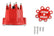 MSD Distributor Cap V8 Hei Terminals Red Spark Plug Wire Retainer Chevy Ford Chrysler MSD Distributors And Original GM Points Distributors MSD Ignition