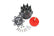 Black Chevy V8 Hei Distributor Cap And Rotor The Kit Includes MSD Cap, Pn 84333 And Race Rotor, Pn 8467 MSD Ignition